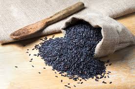 Hard Organic Natural Black Rice, Feature : High In Protein, Low In Fat