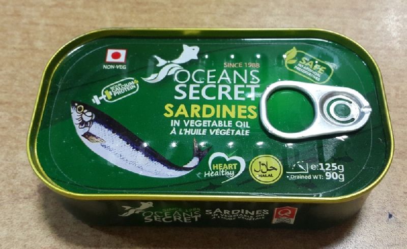 Seahath Canned Sardines Vegetable Oil, Certification : BRC, GMP, HACCP, HALAL, ISO