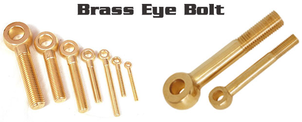 brass eye bolt