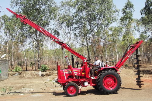 Iron Pole Erection Machine, for Agriculture, Industrial