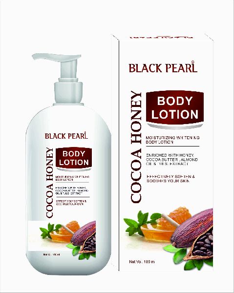 BLACK PEARL COCOA HONEY BODY LOTION, Gender : Unisex