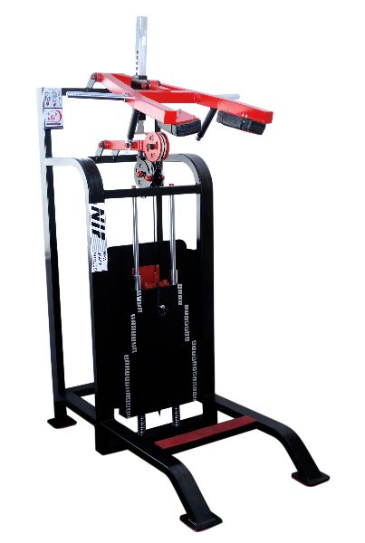 Polished Metal Normal Standing Calf Machine, for Gym, Style : Modern