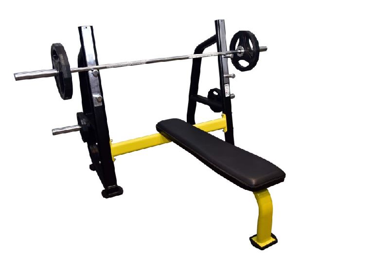 S Pro Olympic Flat Bench Press Machine