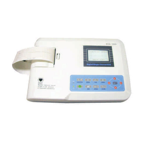 Automatic Electric Single Channel ECG Machine, for Medical Use, Voltage : 220V