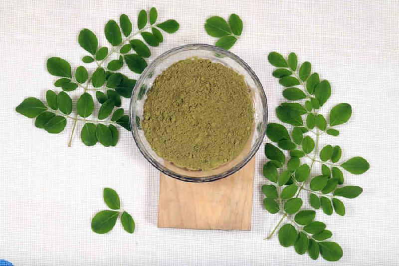 Natural Moringa Leaf Powder, for Cosmetics, Medicines Products, Packaging Size : 1kg