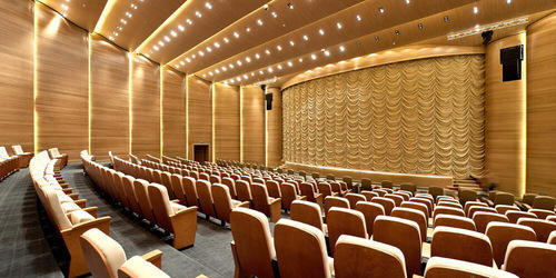 Acoustical Fabric Wrapped Wall Paneling