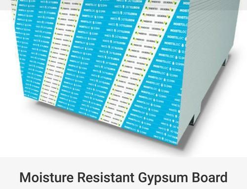 12mm Moisture Resistant Gypsum Board, Color : White