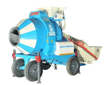 Reversible Drum Concrete Mixer Machine, Outline Dimension : 4275x1940x2860 mm