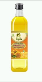 Organic Cold Pressed Sunflower Oil, Packaging Type : Glass Bottle, Pet Bottles