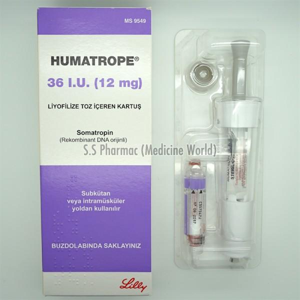 Humatrope 36 I.U (12 mg) (Somatropin)
