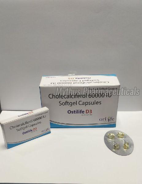 Ostilife D3 Softgel Capsules Manufacturer In Solan Himachal