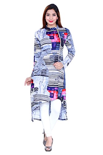 Printed Lycra Kurtis, Size : XL, M