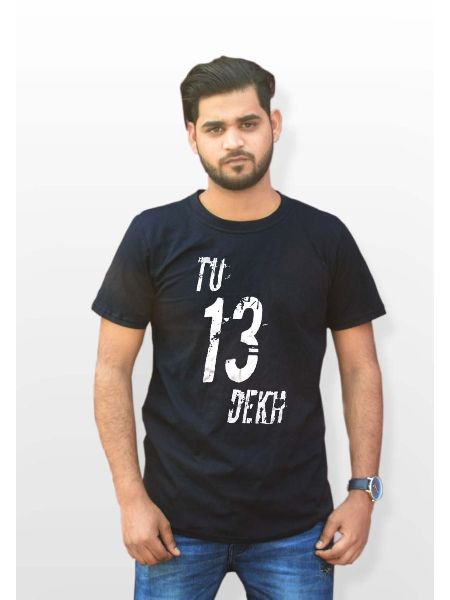 Tu Tera Dekh Printed T-Shirt, Size : L, XXL, XS