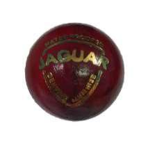 Printed Leather Jaguar Cricket Ball, Color : Red