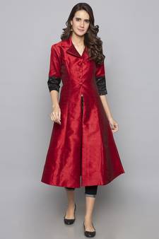 Top 77+ designer silk kurti latest