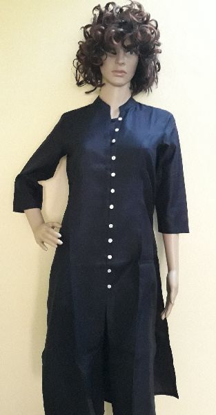 Ladies Plain Cotton Kurti