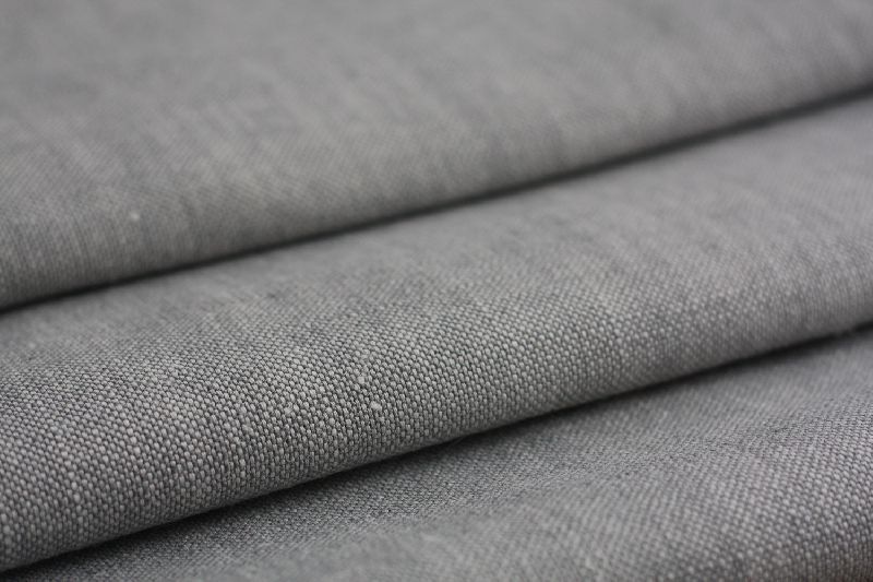 Grey Linen Fabric, Width : 54inch
