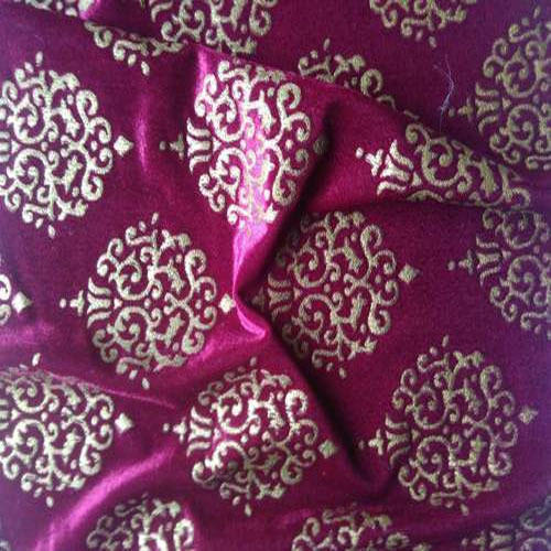 Printed Velvet Fabric, Technics : Knitted, Pattern : Plain - Anil Fashions Limited, Ahmedabad, Gujarat