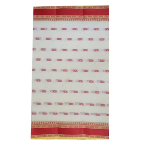 Party Wear Cotton Tant Saree, Pattern : Printed