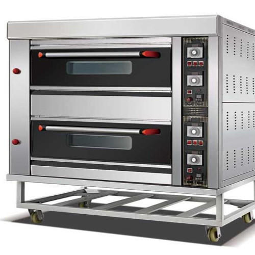 Stainless Steel Double Deck Baking Oven, Certification : CE Certified