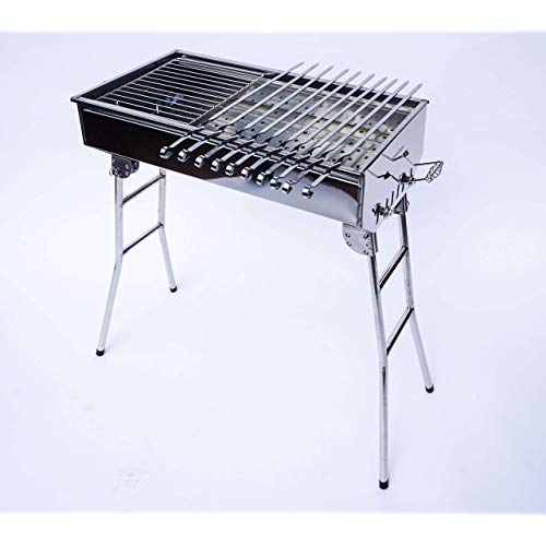 Polished Stainless Steel Kabab Sigri Table, Feature : Portable