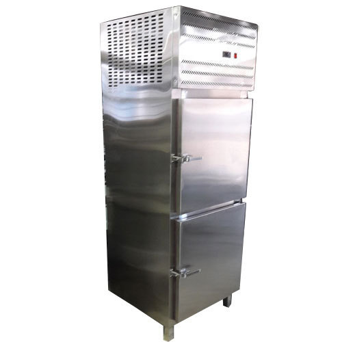 Stainless Steel Double Door Refrigerator, Capacity : 400-500ltr