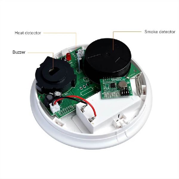 Best prices combined heat and smoke detector dual sensor for fire alarm