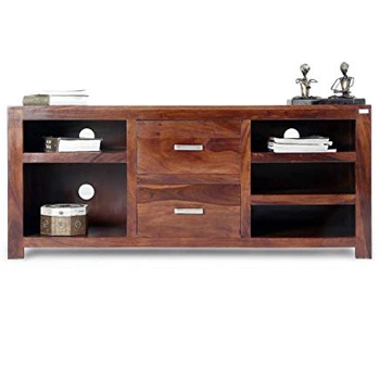 JGS Wooden TV Unit Cabinet, for Home Furniture