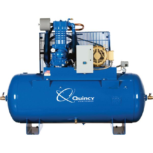 Quincy QP MAX Pressure-Lubricated Reciprocating Air Compressor 10 HP, 230 Volt/3 Phase