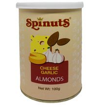 Spinuts Cheese Garlic Almond, For Edible Gifting, Packaging Type : Composte Can