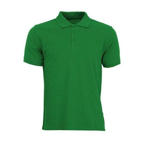 Mens Green Polo T-Shirt