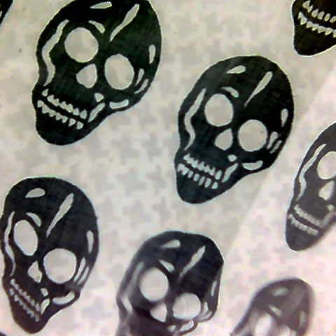 Cotton Skull Printed Bandana Scarf