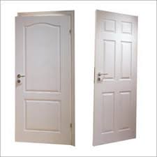 Non Polished Plain Fiber skin moulded doors, Color : Brown, Creamy, White