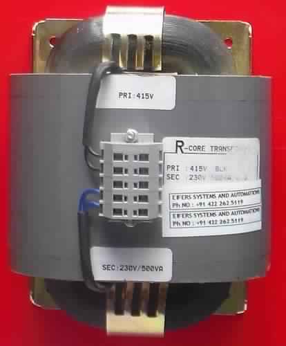 Steel R-Core Control Transformer, for Industrial Use, Color : White, Grey, Black, Blue