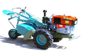 Hydraulic Fully Automatic power tiller, for Agriculture, Cultivation, Color : Blue, Red, White