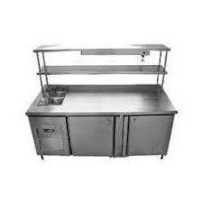 Aluminum Pav Bhaji Counter, for Canteen, Mall, Office, Restaurant, Shop, Feature : Durable, Easy To Operate