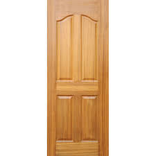 Plain HDF Wooden Board Matt Finish Moulded Teak Wood Door, Position : Commercial, Exterior, Interior