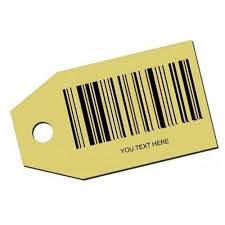 Plain Paper Barcode Tag, Color : Black, Blue, Gray, Red, Silver