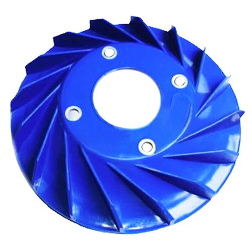 Vespa VBB VBA Bajaj Chetak Flywheel Fan Blue Plastic 6 / 12 Volt