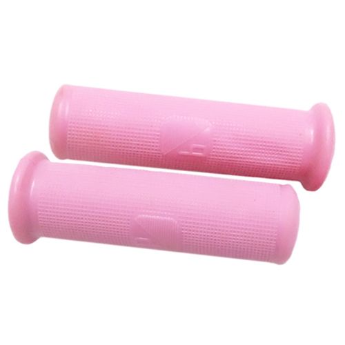 pink handlebar grips