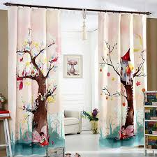 Cotton Digital Print Curtain, for Home, Hotel, Technics : Embroidered, Handloom, Washed, Yarn Dyed