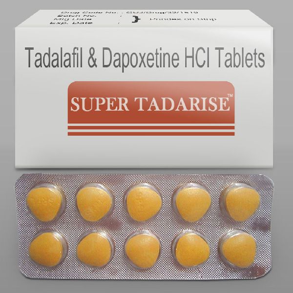 Super Tadarise Tadalafil Dapoxetine tablet