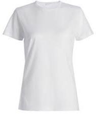 Ladies Round Neck T Shirt, Feature : Anti-Wrinkle, Comfortable, Dry Cleaning, Easily Washable, Embroidered
