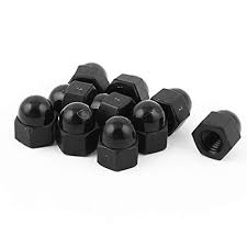 Polished plastic cover nut, Shape : Rectangular, Round, Square.