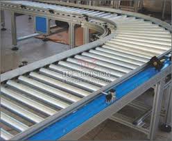 Material Handling Conveyors, Color : Blue, Brown, Grey