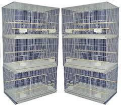 Square Stainless galvanized wire Breeding Cage, for Industrial, Domestic, Color : Silver, Grey