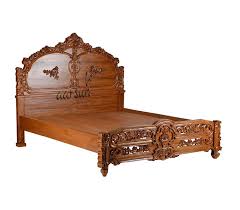 Non Polished wooden bed, for Commercial Use, Home Use, Hotel Use, Motels Use, Feature : Accurate Dimension