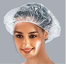 Plastic Shower Cap, Feature : Easy To Use, Disposable, Light Weight