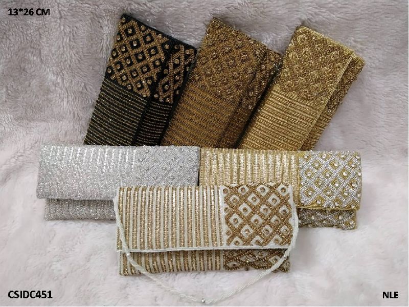 Beautiful Stone Handwork Clutch