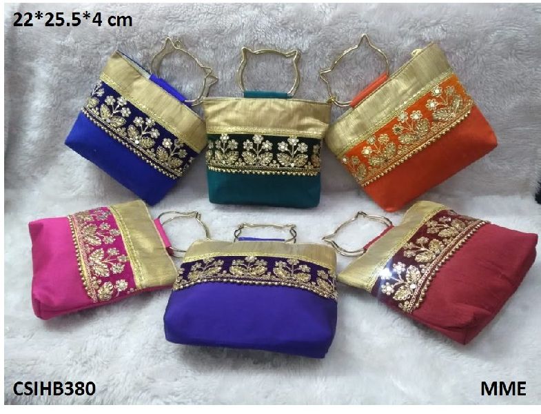 Raw Silk handbags